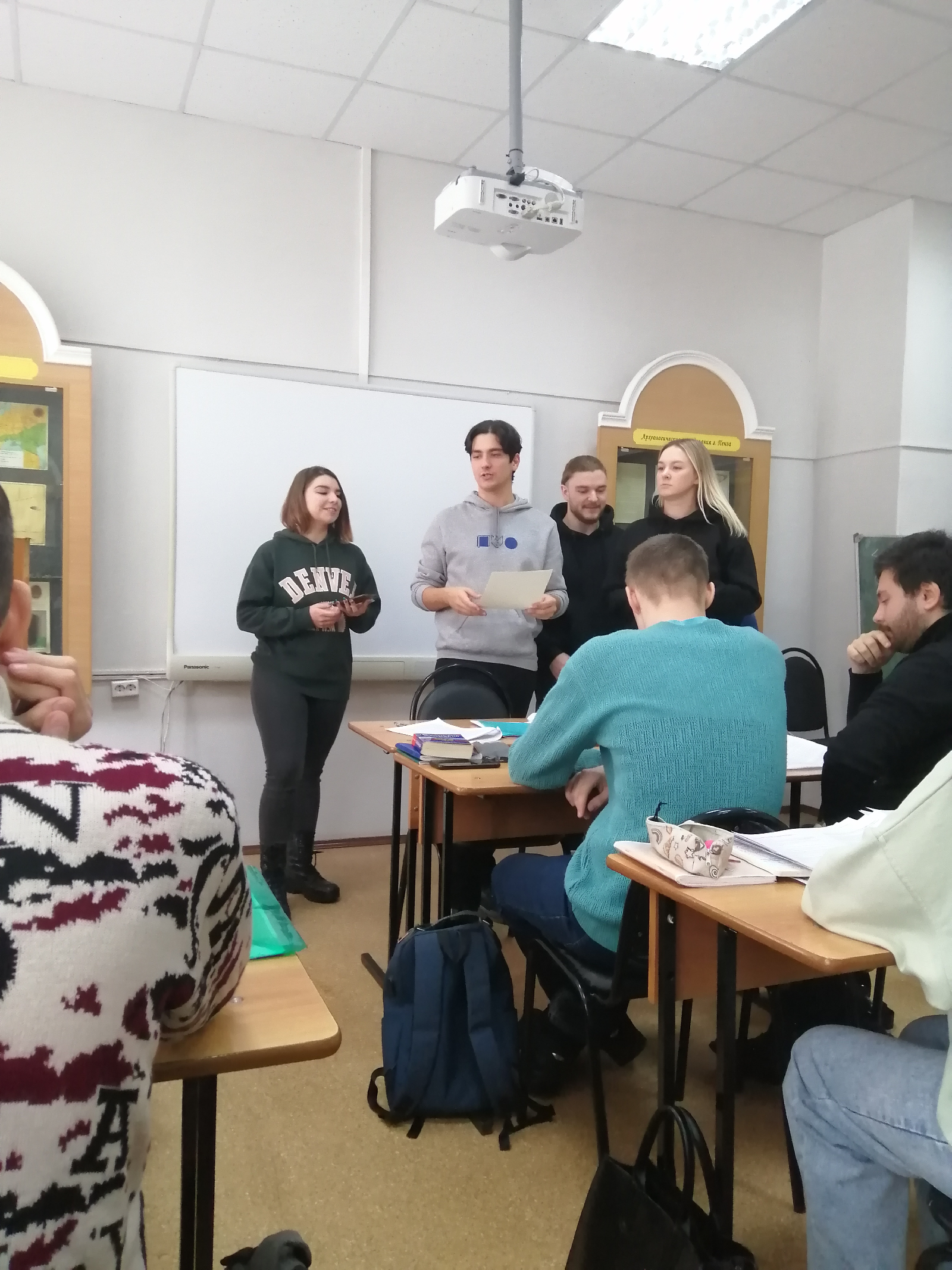 12 декабря 2023 года доцент кафедры ВИиО Н. В. Семина провела квест Подрядчик и заказчик для студентов 5 курса профиля История. Обществознание, направленный на формирование правовой культуры